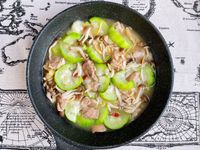 麻油絲瓜雞