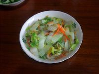 清炒娃娃菜