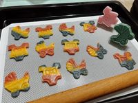 壓模奶香餅乾