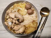 麻油雞麵線