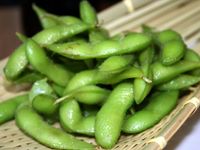 煮毛豆