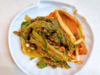 韓式芥菜泡菜돌산갓김치