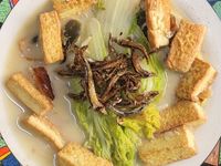 上湯娃娃菜煨豆腐