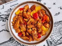 糖醋腰果雞丁
