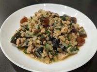 肉末皮蛋