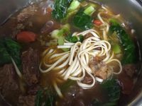 芥菜青的應用~牛肉麵