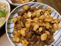 牛肉炒年糕