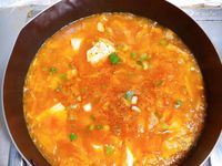 蔬食嫩豆腐鍋(簡易版)