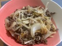 泡菜炒牛肉