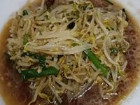 白灼豆芽菜