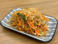 白芝麻拌豆芽紅蘿蔔