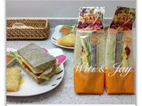 [Witi✿Kitchen]雙色三明治