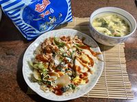 鮮蝦蚵仔煎麵
