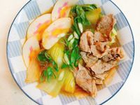 鍋燒冬粉(泡菜豬肉)