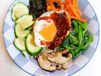 韓式蔬食拌飯(二)