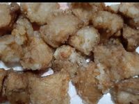 我的家常菜～蒜香九層塔酥炸杏鮑菇