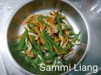 青椒炒雙菇