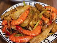 大蝦煎腸粉