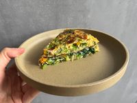 菠菜烘蛋