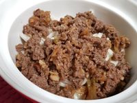 微波簡單版牛肉燥-參考小磨坊食譜