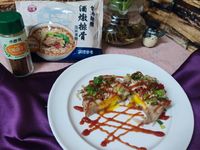 酒燉排骨太陽蛋慕斯