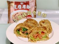 花雕雞麵卷蛋餅