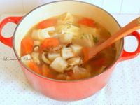 [得意的ㄧ天橄欖油] 番茄肉絲粿仔湯
