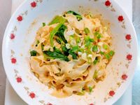 油潑刀削麵(五辛素)