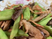 櫻花蝦蛇瓜