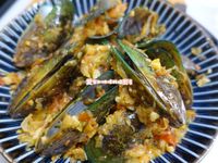 酒香蒜炒淡菜