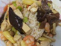 豆腐蝦仁燴飯
