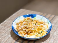 炒蛋+筍子