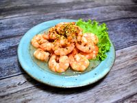 桂花玻璃蝦仁