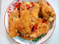 家常紅燒雞翅