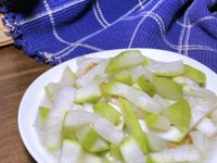 夏季清爽料理！蒲瓜炒蝦米