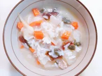 苦瓜皮蛋瘦肉粥