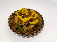生酮食譜|義式蘑菇雞肉鹹塔|無澱粉麵包