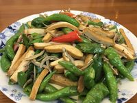 糯米椒炒豆干