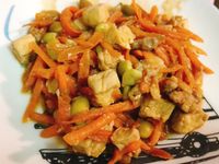 炸醬板豆腐