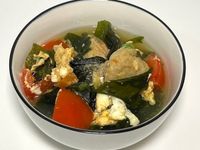 生酮食譜|番茄蛋花餛飩湯|生酮餛飩|千張
