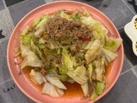 肉醬炒高麗菜