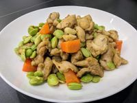 咖哩毛豆雞丁