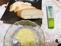 哇撒比抹醬麵包