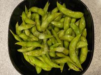 涼拌毛豆夾
