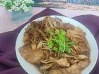 舞菇豆皮燒