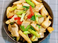 酸筍炒五花肉