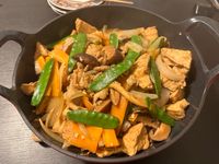 油豆腐醋豚燒