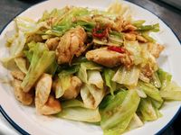 沙茶爆雞丁
