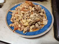 舞菇炒豆腐