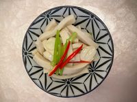 麻油炒百頁